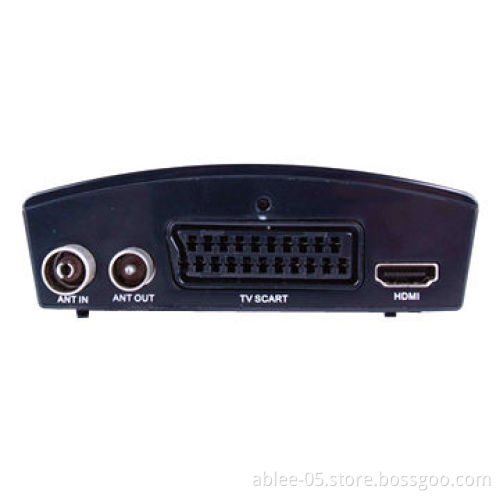 DVB-T SD TV Receiver with RF Modulator